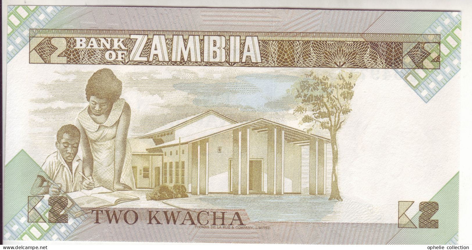 Afrique - Zambie  - Billet De Banque Collection - PK N°24 - 2 Kwacha - 68 - Other - Africa