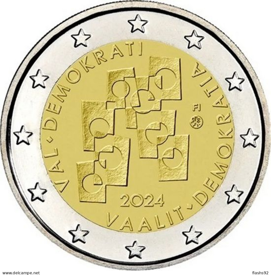 2 Euro Commemorative Finlande 2024 Election Et Democratie - Finnland