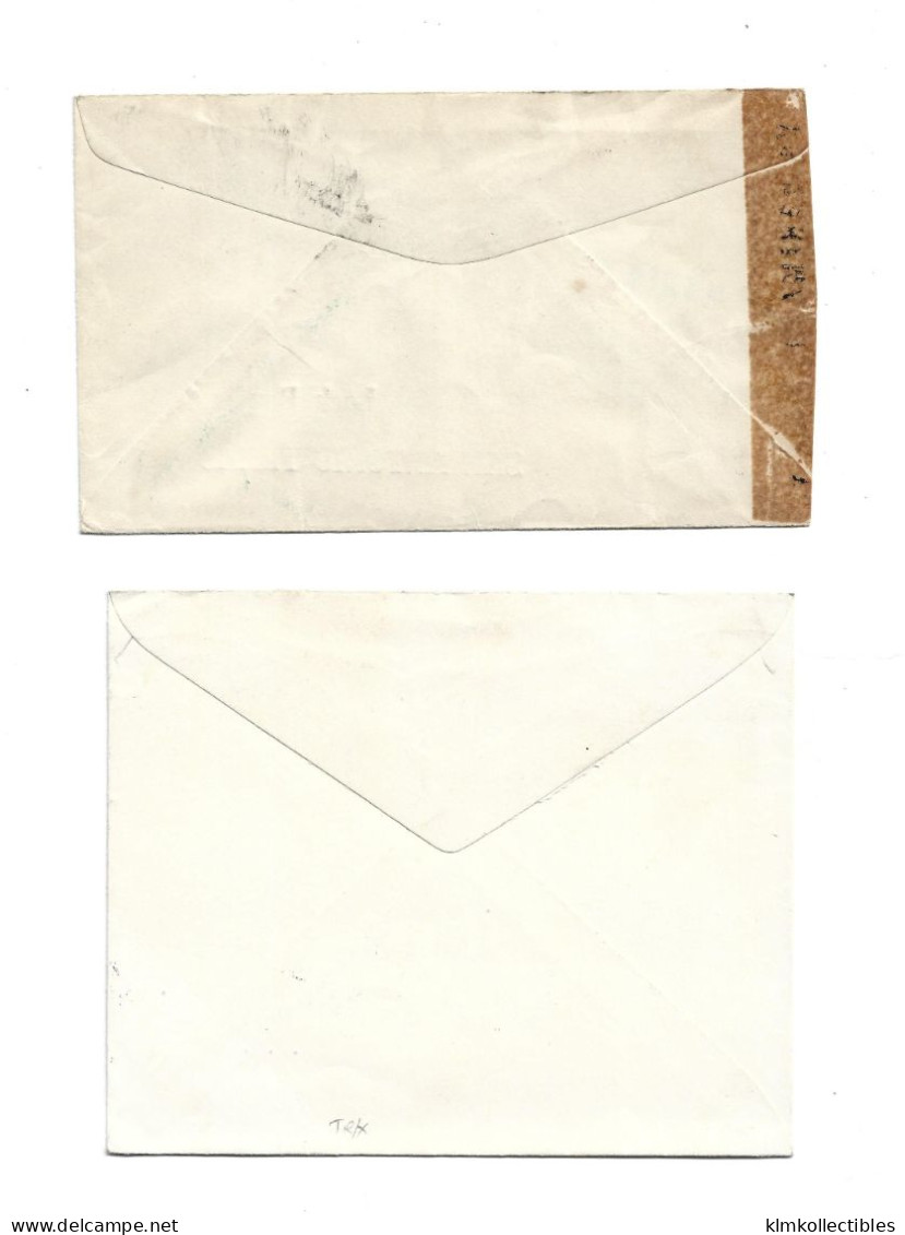 EL SALVADOR - POSTAL HISTORY LOT OF 5 COVERS - AIRMAIL CENSORED - El Salvador