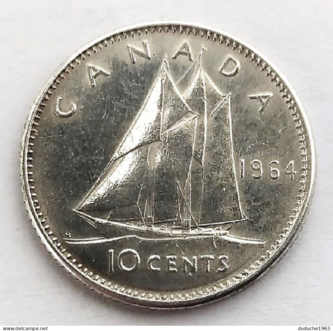 Canada - 10 Cents Argent 1964 - Canada