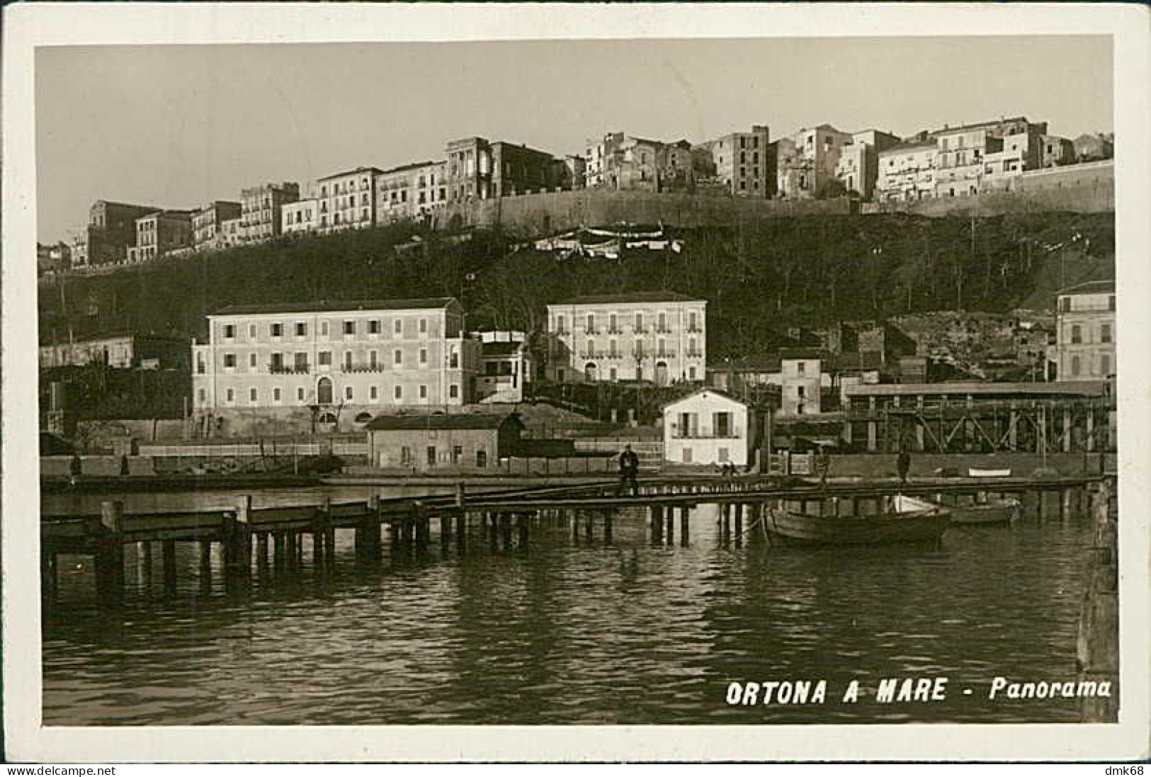 ORTONA A MARE ( CHIETI ) PANORAMA - SPEDITA 1932 (20354) - Chieti