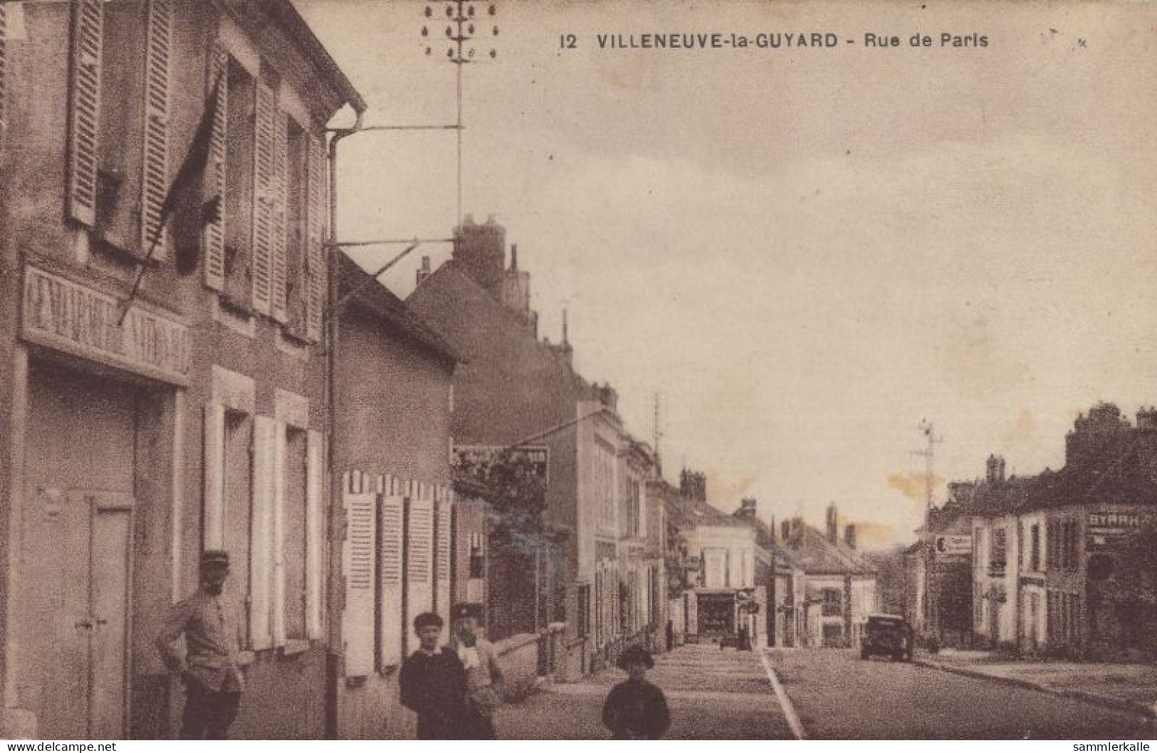 133633 - Villeneuve -la-Guyard - Frankreich - Rue De Paris - Villeneuve-la-Guyard