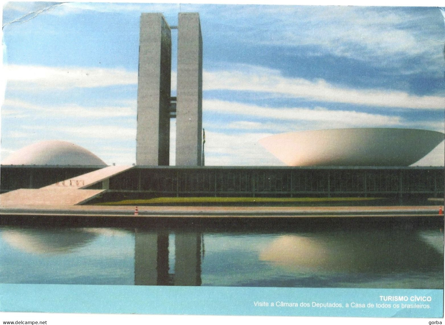 *Grande CPM - BRESIL - BRASILIA - Chambre Des Députés - Palais Du Congrès National - Brasilia