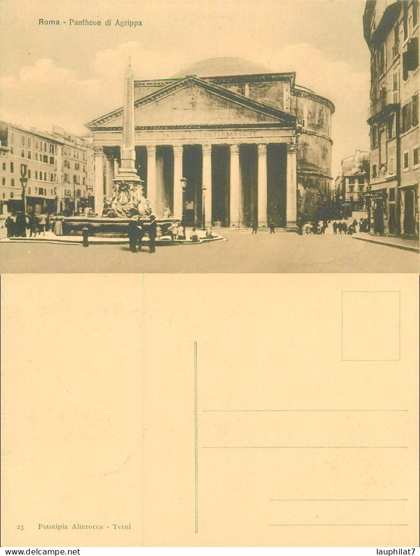 [500667]TB//O/Used-Italie  - ROMA, Monument - Panthéon