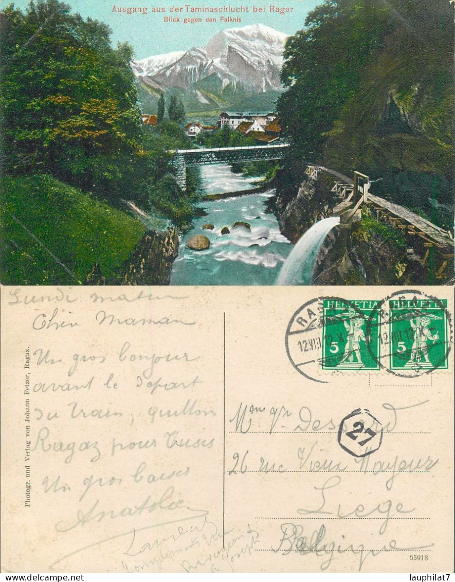 [500578]B/TB//O/Used-Suisse  -  Paysages, Ponts - Ponts