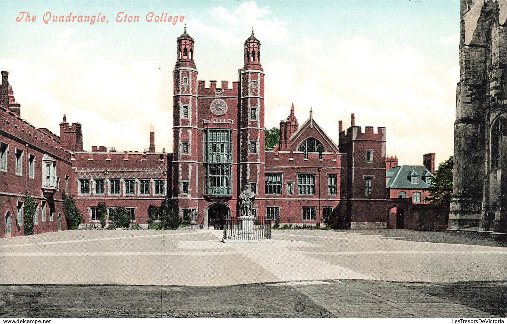 ROYAUME UNI - Angleterre - The Quadrangle - Eton College - Colorisé - Carte Postale - Sonstige & Ohne Zuordnung