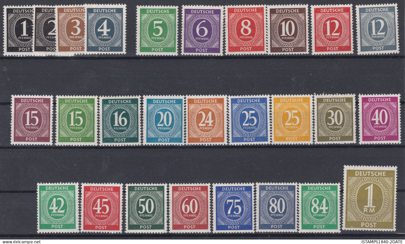 001087/ Germany Allied Occupation MNH / LM/M Collection Inc Mini Sheets  Nice Lot, - Neufs