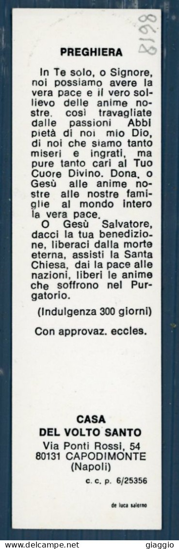 °°° Santino N. 8618 - Volto Santo Cartoncino °°° - Religion & Esotérisme