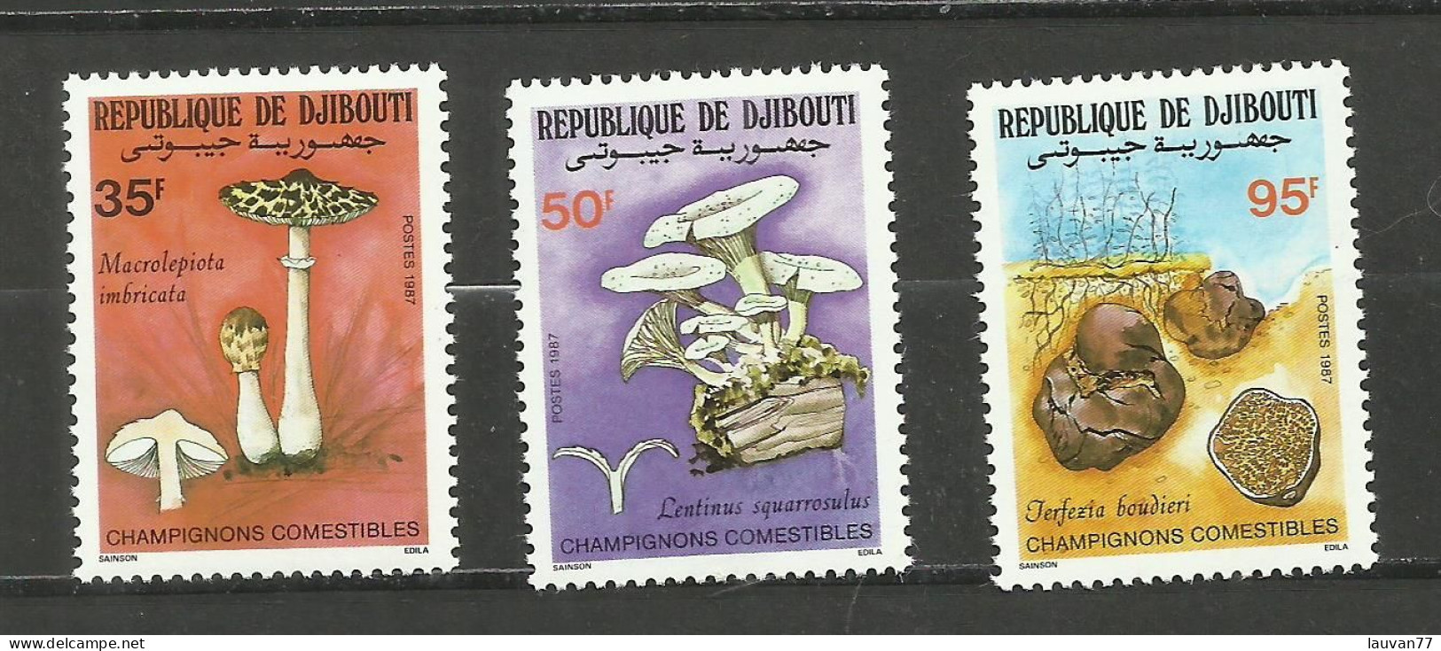 Djibouti N°630 à 632 Neufs** Cote 5.15€ - Djibouti (1977-...)