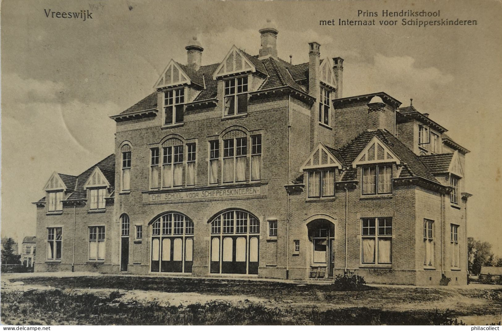 Vreeswijk (Utr.) Prins Hendrikschool Met Internaat 1916? - Autres & Non Classés