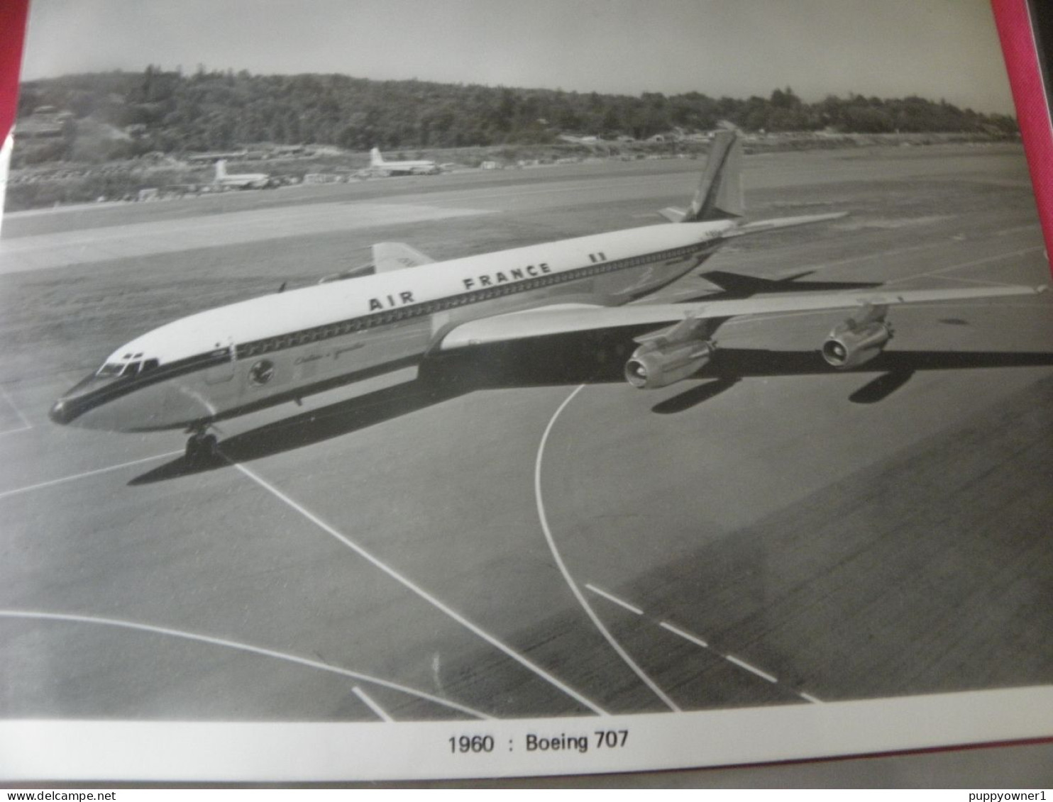 4 Vintage Photo Air France - Carteles