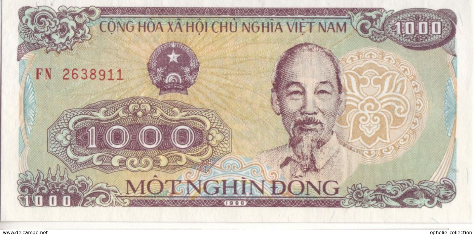 Asie - Nord Vietnam  - Billet De Collection - PK N°106 - 1000 Dong- 78 - Autres - Asie