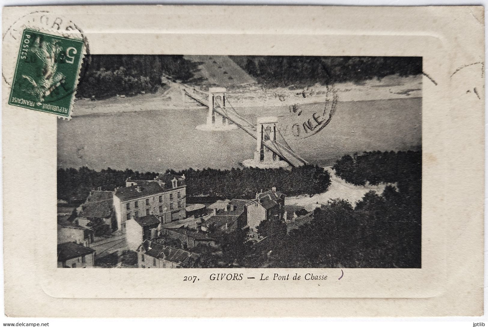 CPA Carte Postale / 69 Rhône, Givors / ?? - 207 / Le Pont De Chasse. - Givors