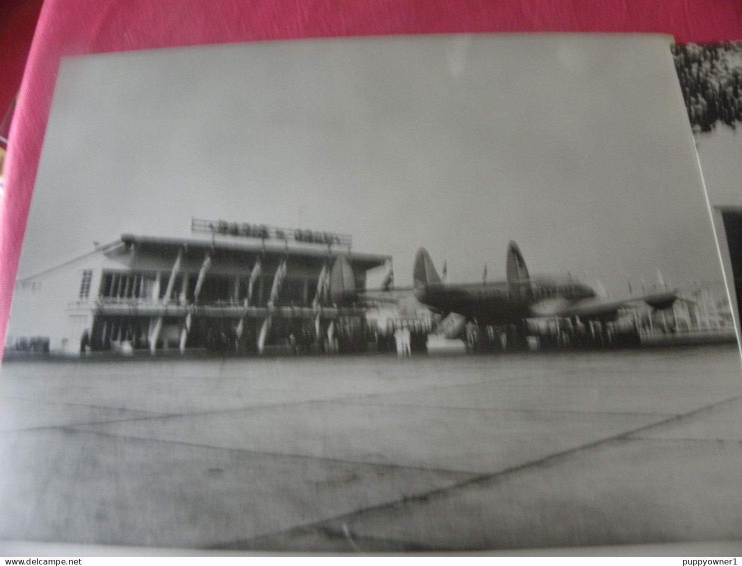 4 Vintage Photo Air France. Areoport - Posters