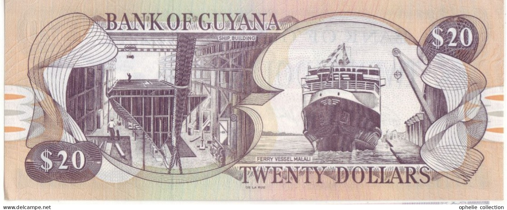 Amérique - Guyana  - Billet De Collection - PK N°30 - 20 Dollars - 79 - Otros – América