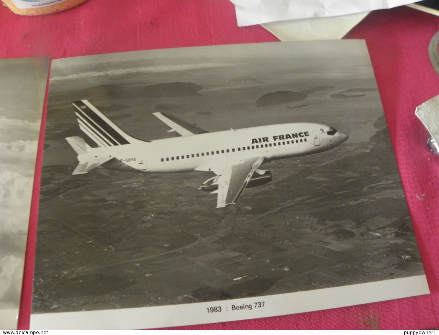 4 Vintage Photo Air France. 2 - Poster