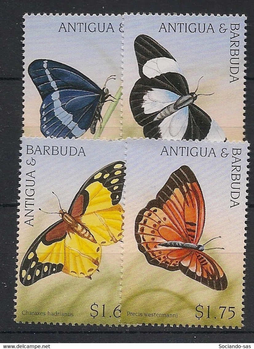ANTIGUA - 1997 - N°YT. 2114 à 2117 - Papillons / Butterflies - Neuf Luxe ** / MNH / Postfrisch - Papillons