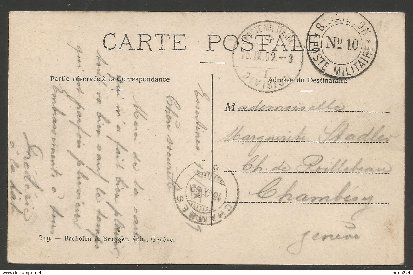 Carte P De 1909 ( Essertines S/Rolle ) - Essertines-sur-Rolle
