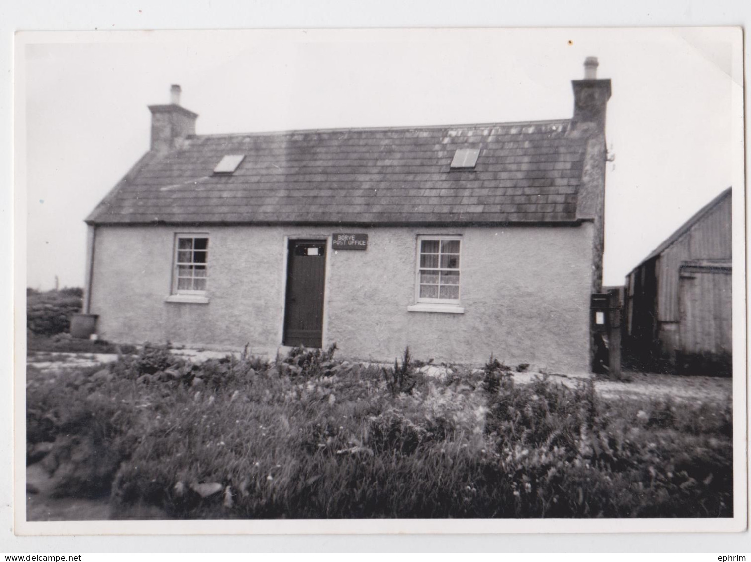 Borve Barra Post Office Skye Outer Hebrides Scotland Real Photo - Ross & Cromarty