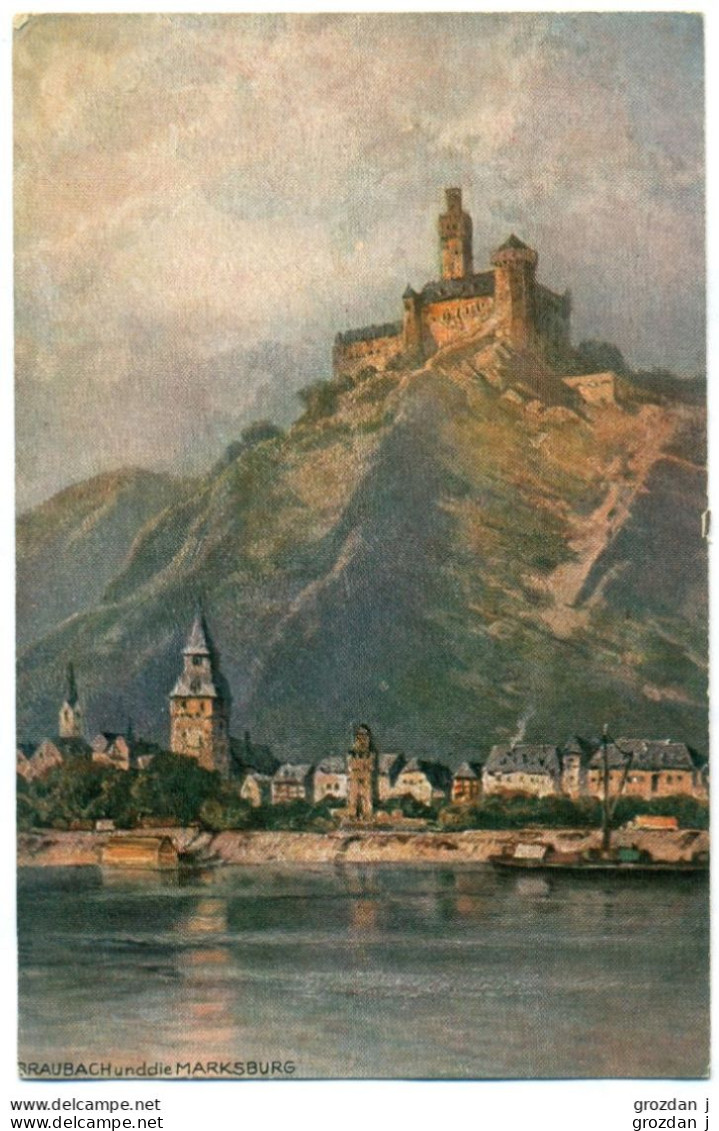 SPRING-CLEANING LOT (39 POSTCARDS), Places along the Rhine, Art postcards, Germany