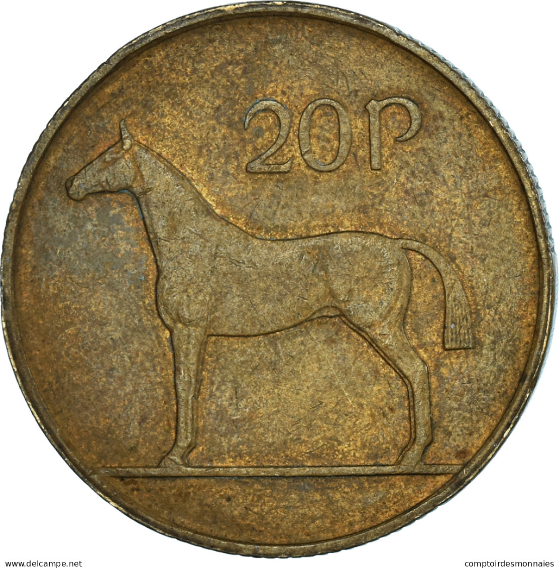 Monnaie, Irlande, 20 Pence, 1986 - Irland