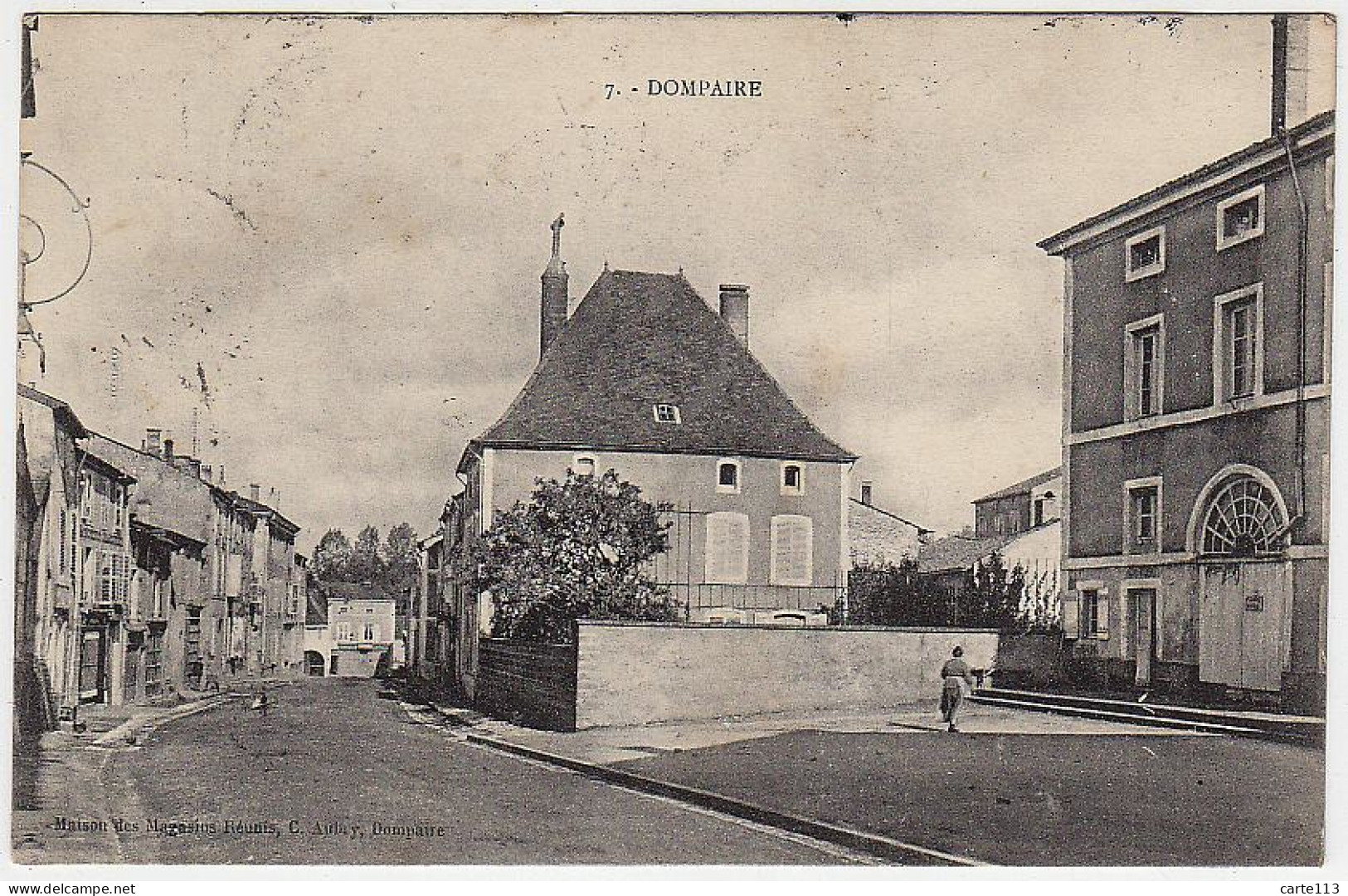 88 - B14702CPA - DOMPAIRE - Grande Rue - Bon état - VOSGES - Dompaire