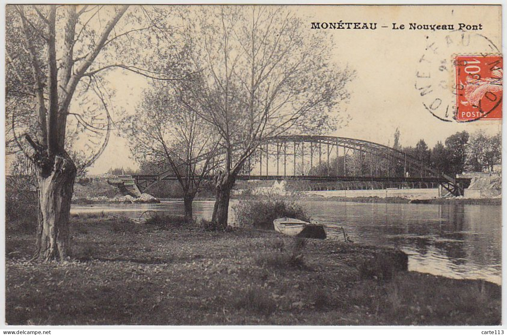 89 - B14241CPA - MONETEAU - Le Nouveau Pont - Très Bon état - YONNE - Moneteau