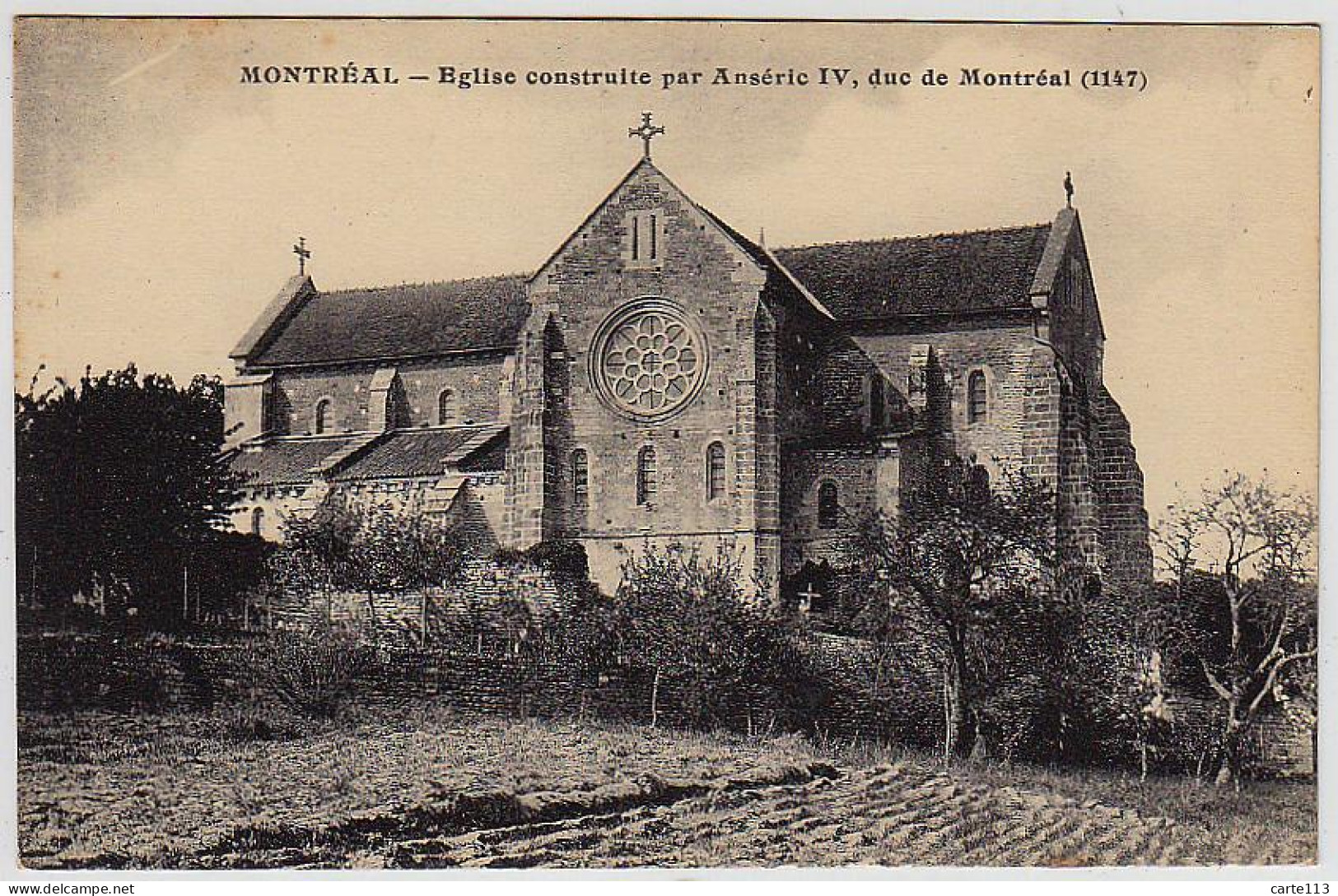 89 - B14230CPA - MONTREAL - Eglise - Parfait état - YONNE - Montreal