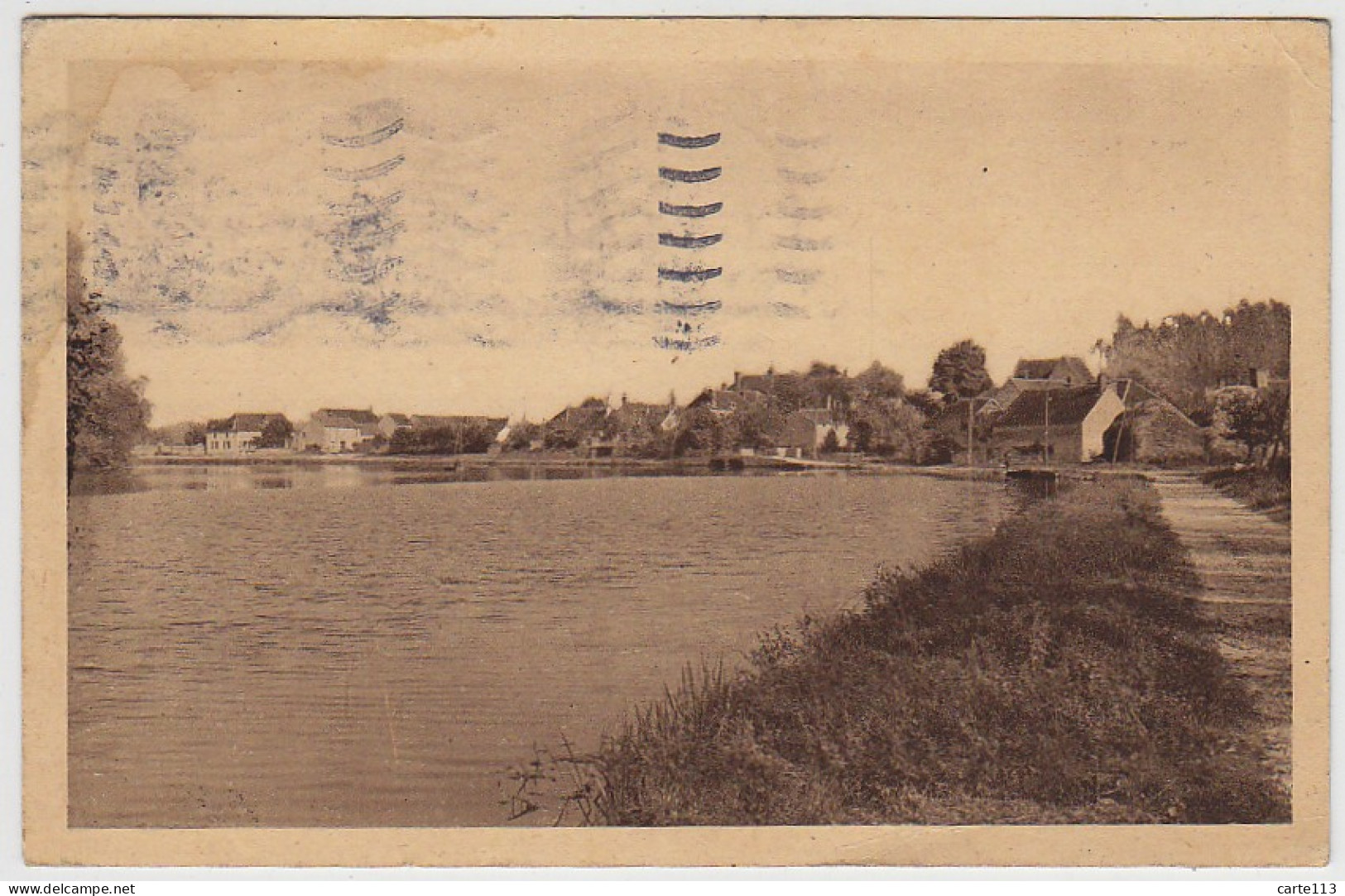 89 - B14182CPA - GURGY - Bords De L'yonne - Très Bon état - YONNE - Gurgy