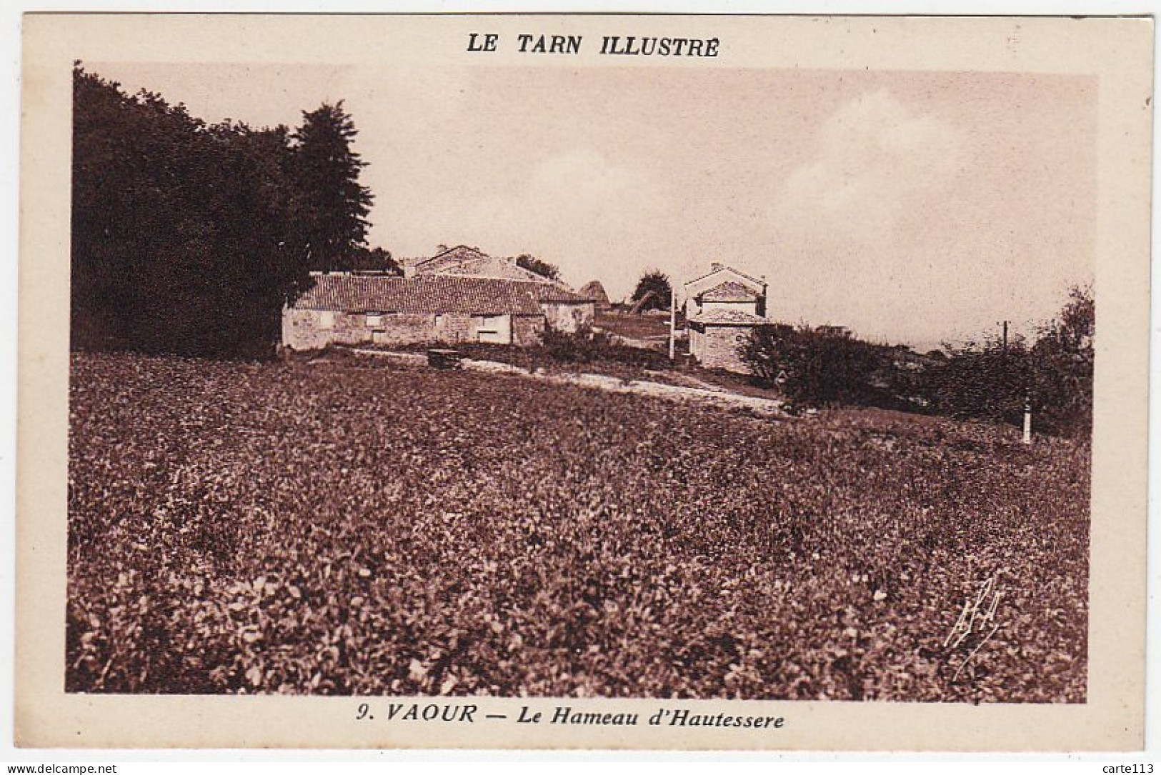 81 - T14063CPA - VAOUR - Hameau De Hautessere - Parfait état - TARN - Vaour