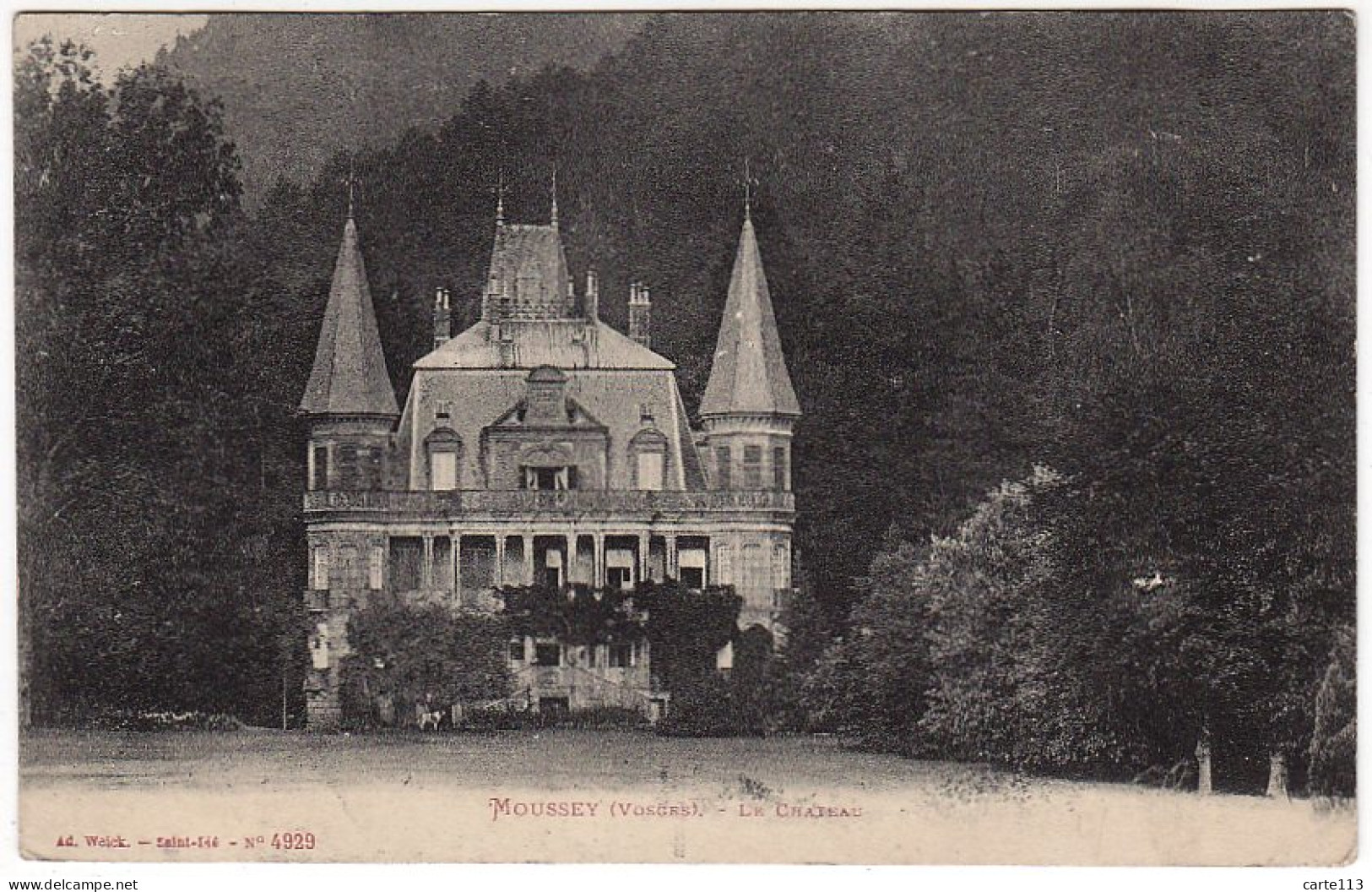 88 - B14575CPA - MOUSSEY - Le Chateau - Parfait état - VOSGES - Moussey