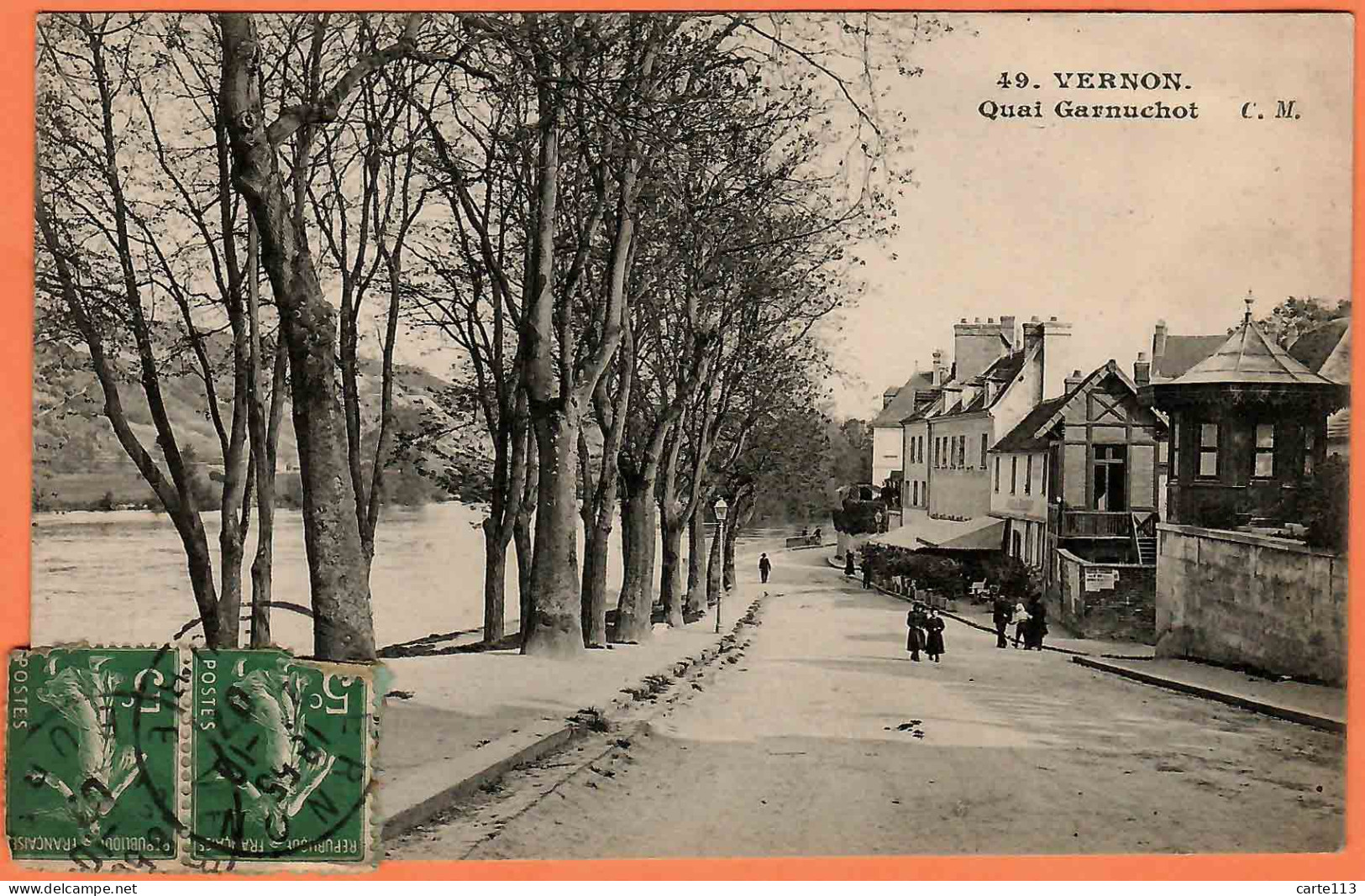 27 - B34879CPA - VERNON - Quai Garnuchot - Très Bon état - EURE - Vernon