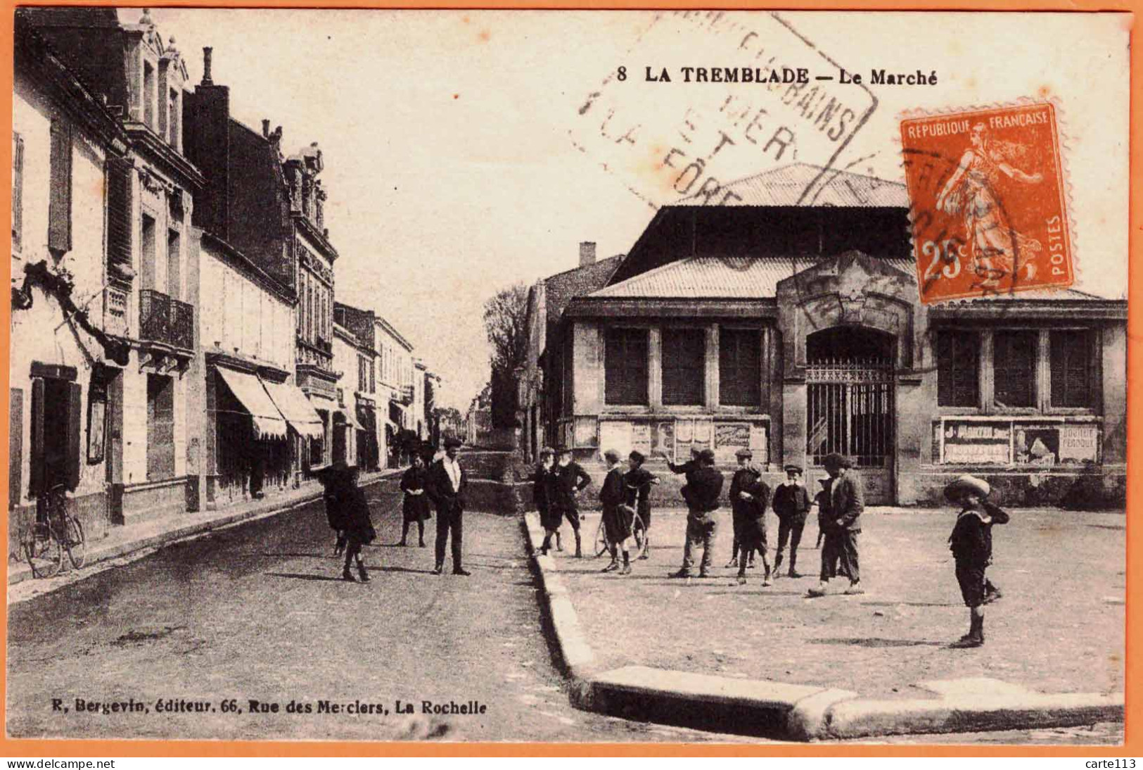 17 - B34121CPA - LA TREMBLADE - Le Marché - Très Bon état - CHARENTE-MARITIME - La Tremblade