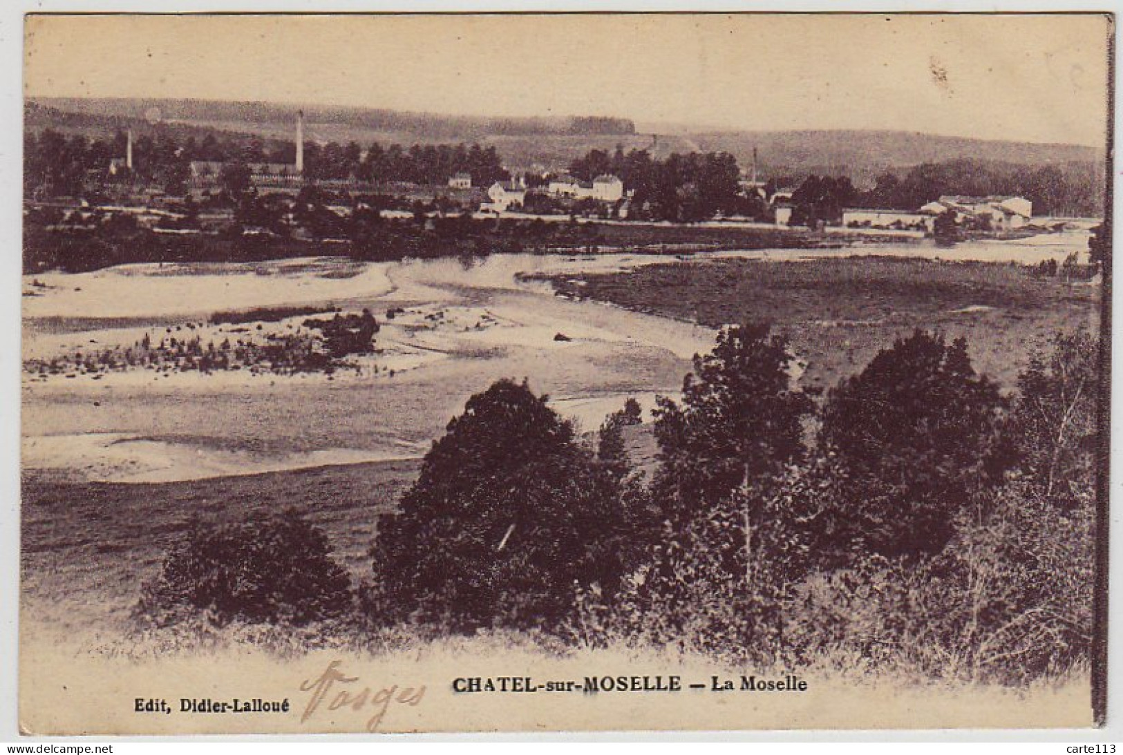 88 - B14741CPA - CHATEL SUR MOSELLE - La Moselle - Très Bon état - VOSGES - Chatel Sur Moselle