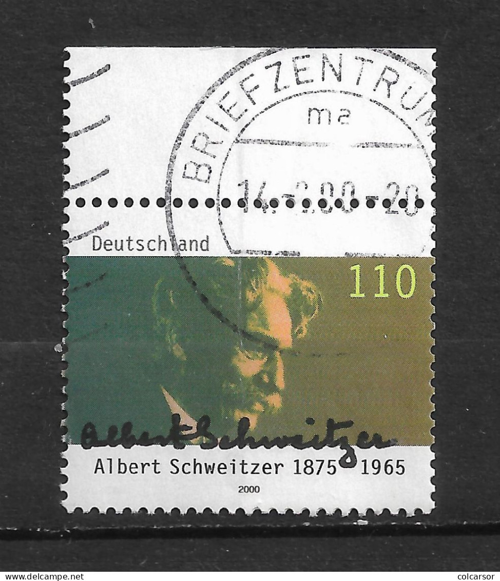 ALLEMAGNE FÉDÉRALE  N° 1921  " SCHWEITZER " - Gebruikt