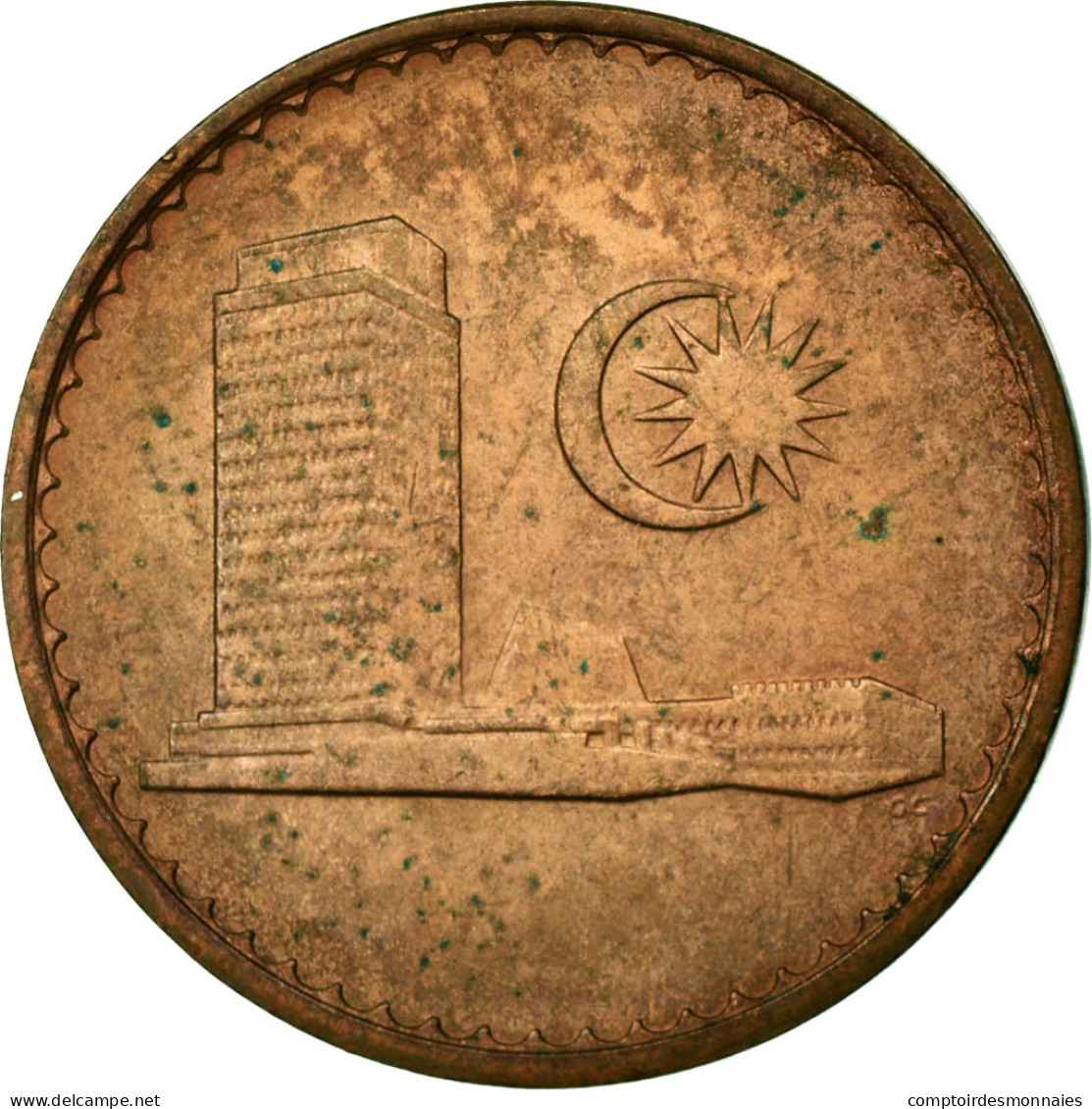 Monnaie, Malaysie, Sen, 1967, Franklin Mint, TTB, Bronze, KM:1 - Malaysie