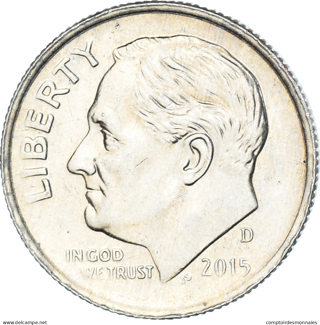 Monnaie, États-Unis, Dime, 2015 - 1946-...: Roosevelt