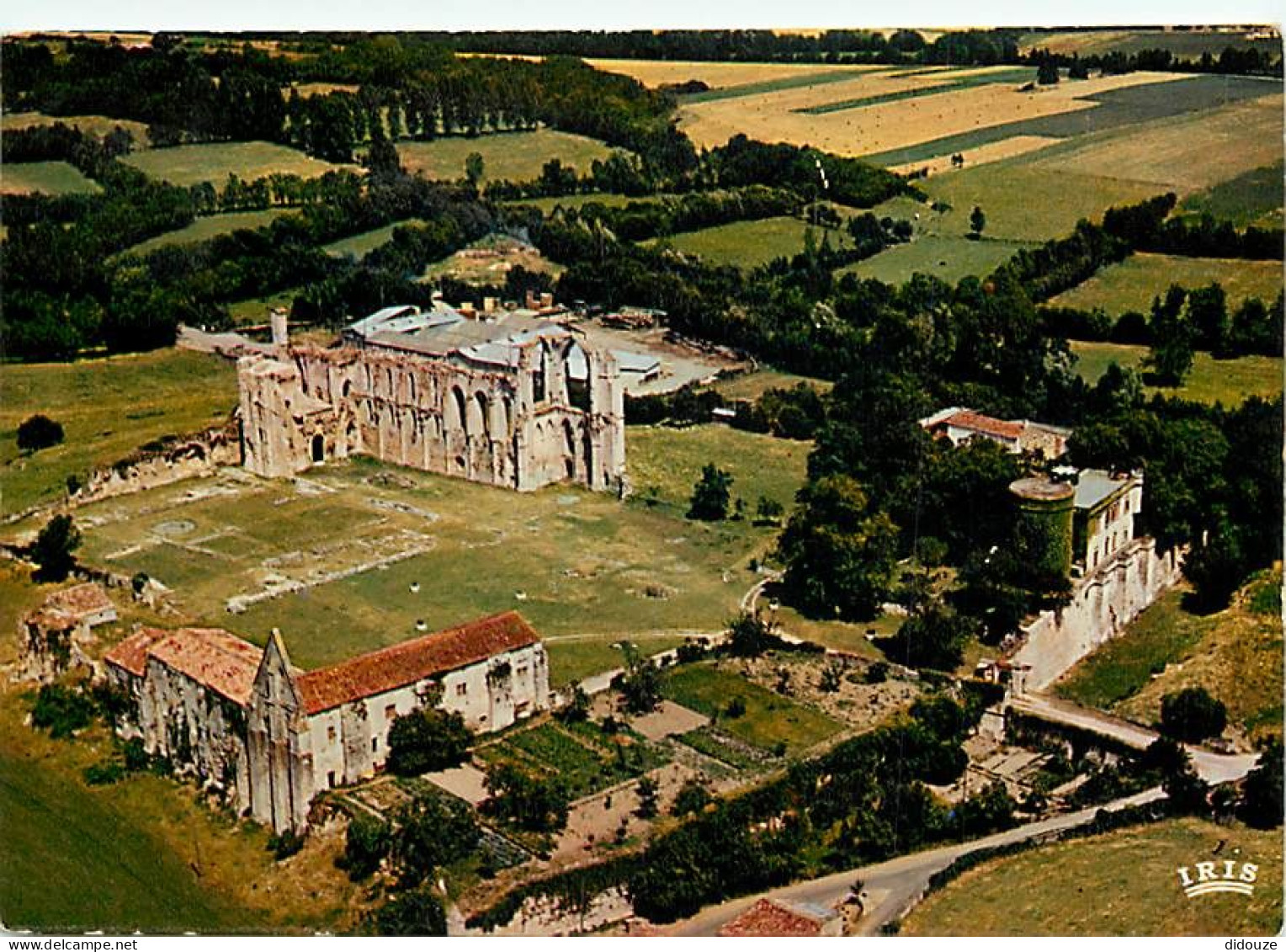 85 - Maillezais - L'Abbaye Saint Pierre - Vue Aérienne - CPM - Voir Scans Recto-Verso - Maillezais