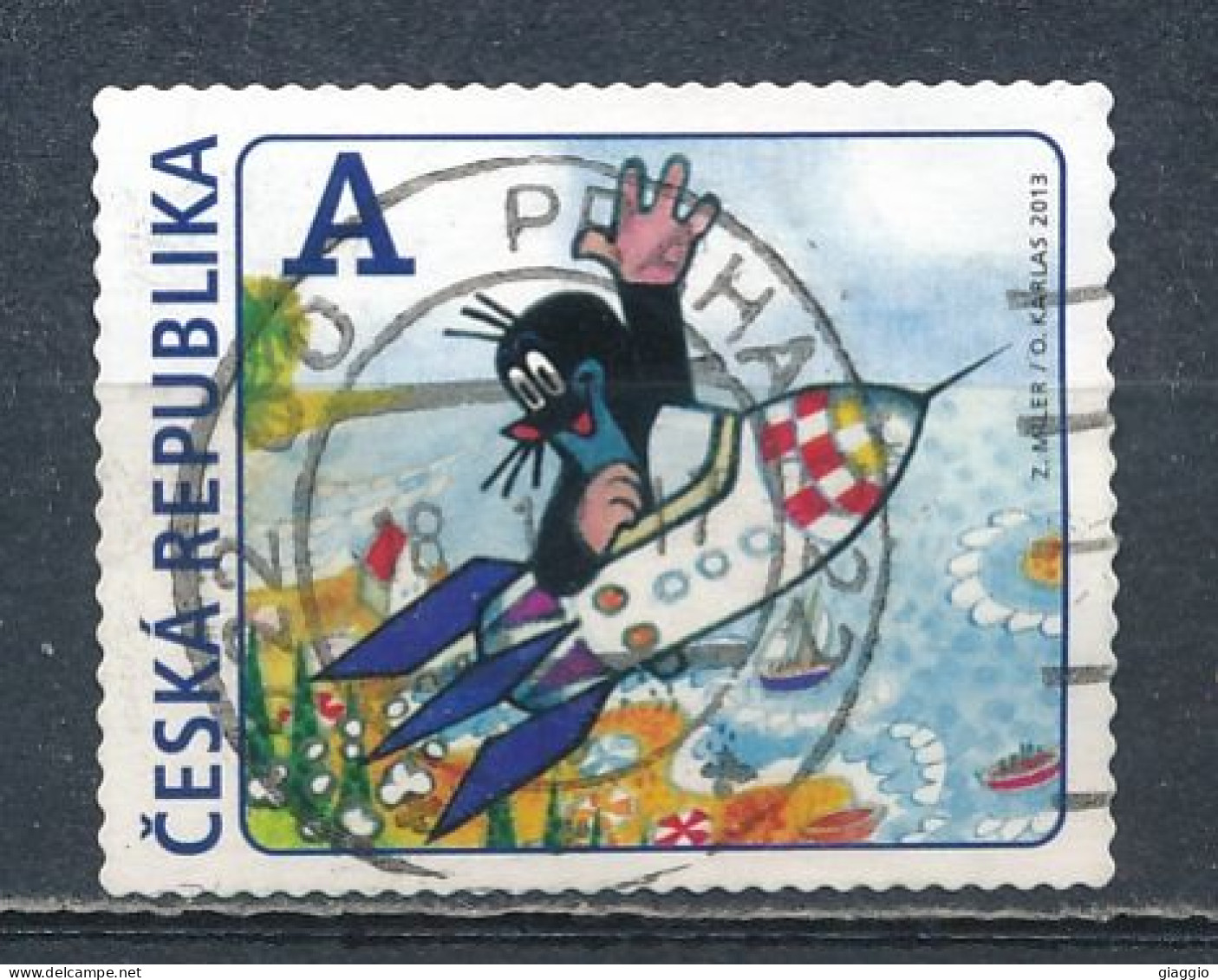 °°° CZECH REPUBLIC - Y&T N°766A - 2013 °°° - Used Stamps