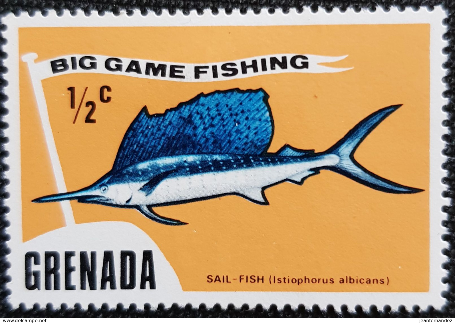 Grenade 1975 Big Game Fishing  Stampworld N° 631 - Grenade (1974-...)