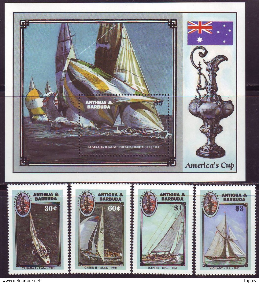 GRENADA  -  AMERICA'S CUP - **MNH - 1987 - Golf