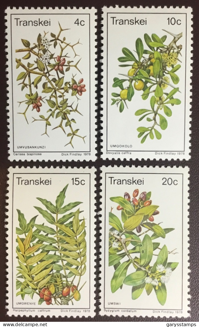 Transkei 1978 Medicinal Plants MNH - Plantes Médicinales