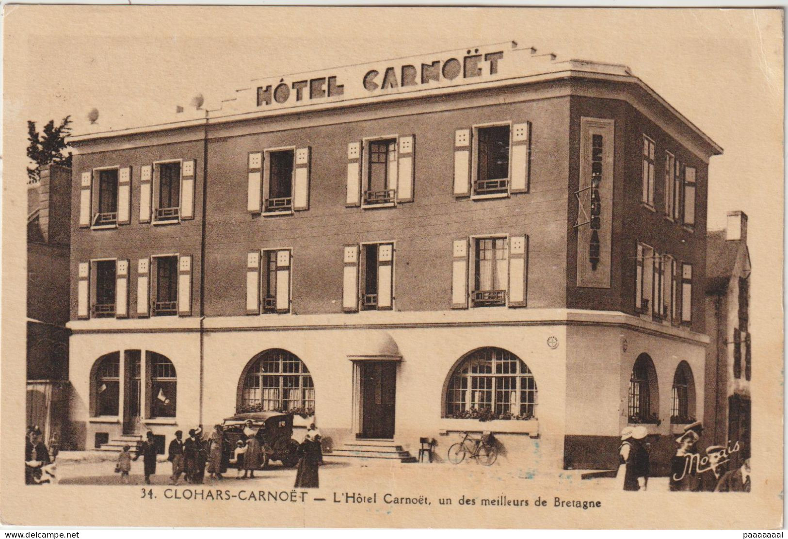 CLOHARS CARNOET  L HOTEL CARNOET - Clohars-Carnoët