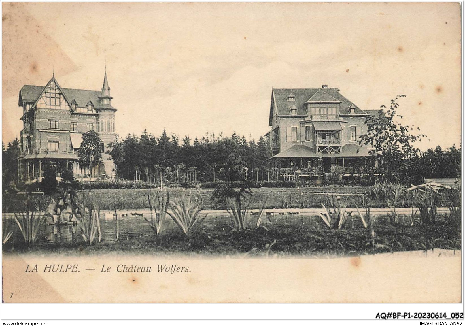 AQ#BFP1-BELGIQUE-0027 - LA HULPE - Le Château Wolfers - La Hulpe