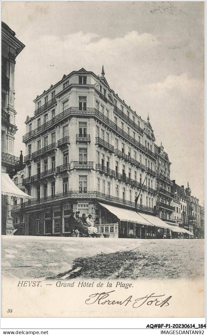 AQ#BFP1-BELGIQUE-0093 - HEYST - Grand Hôtel De La Plage - Heist