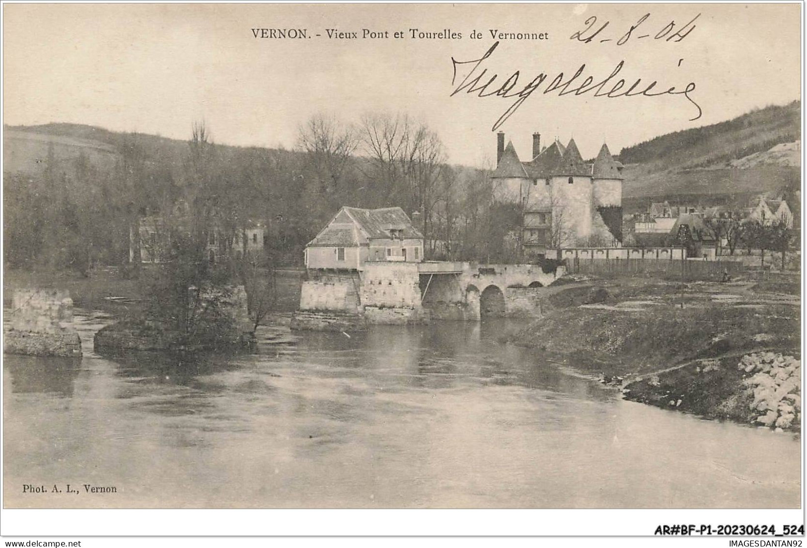 AR#BFP1-27-0263 - VERNON - Vieux Pont Et Tourelles De Vernonnet - Vernon