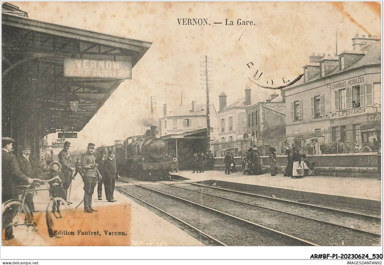 AR#BFP1-27-0266 - VERNON - La Gare - Train - Vernon