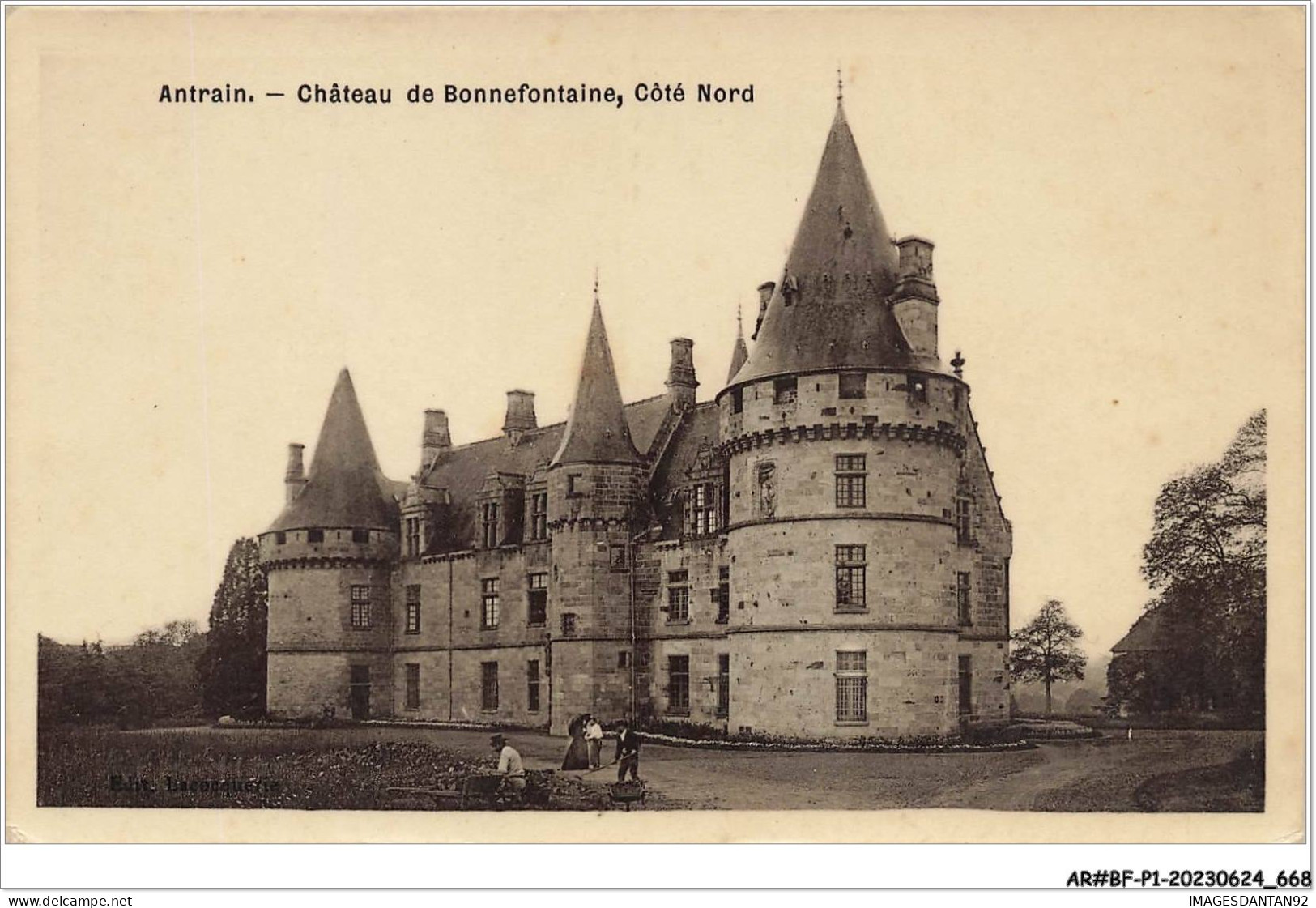 AR#BFP1-35-0335 - ANTRAIN - Chateau De Bonnefontaine, Coté Nord - Châteaugiron