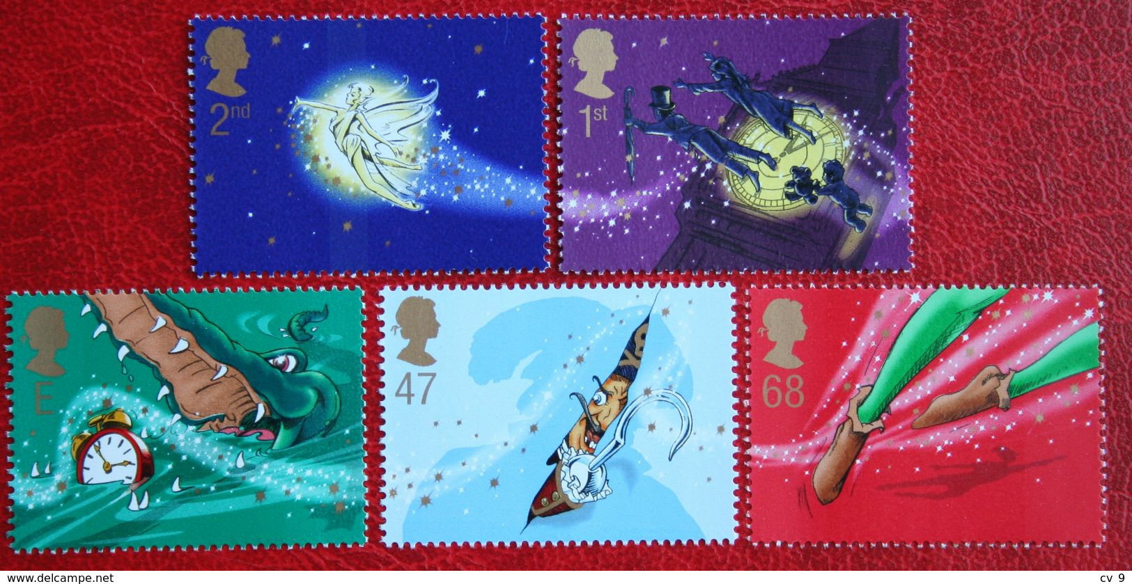 Cartoon Peter Pan James Barrie (Mi 2038-2042) 2002 POSTFRIS MNH ** ENGLAND GRANDE-BRETAGNE GB GREAT BRITAIN - Unused Stamps