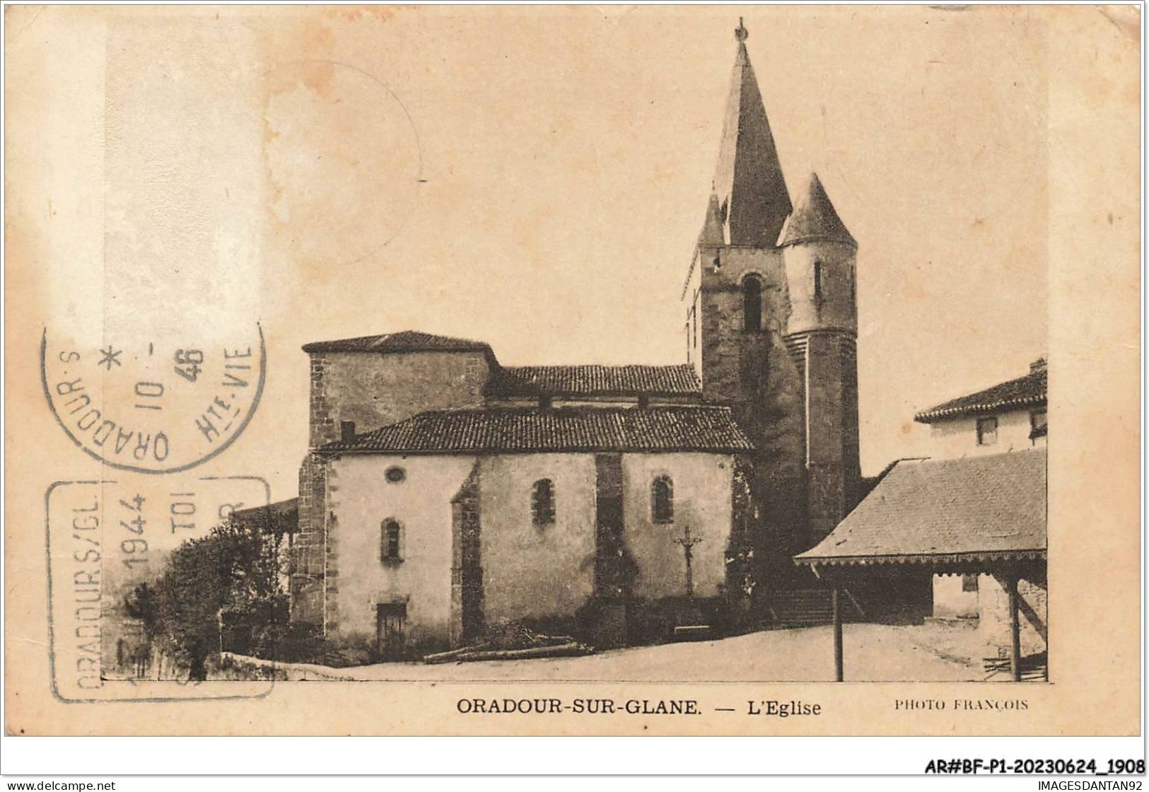 AR#BFP1-87-0955 - ORADOUR-SUR-GLANE - L'église - Oradour Sur Glane
